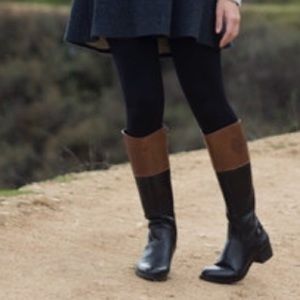 Wide calf riding boots